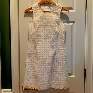 J. McLaughlin white sleeveless dress